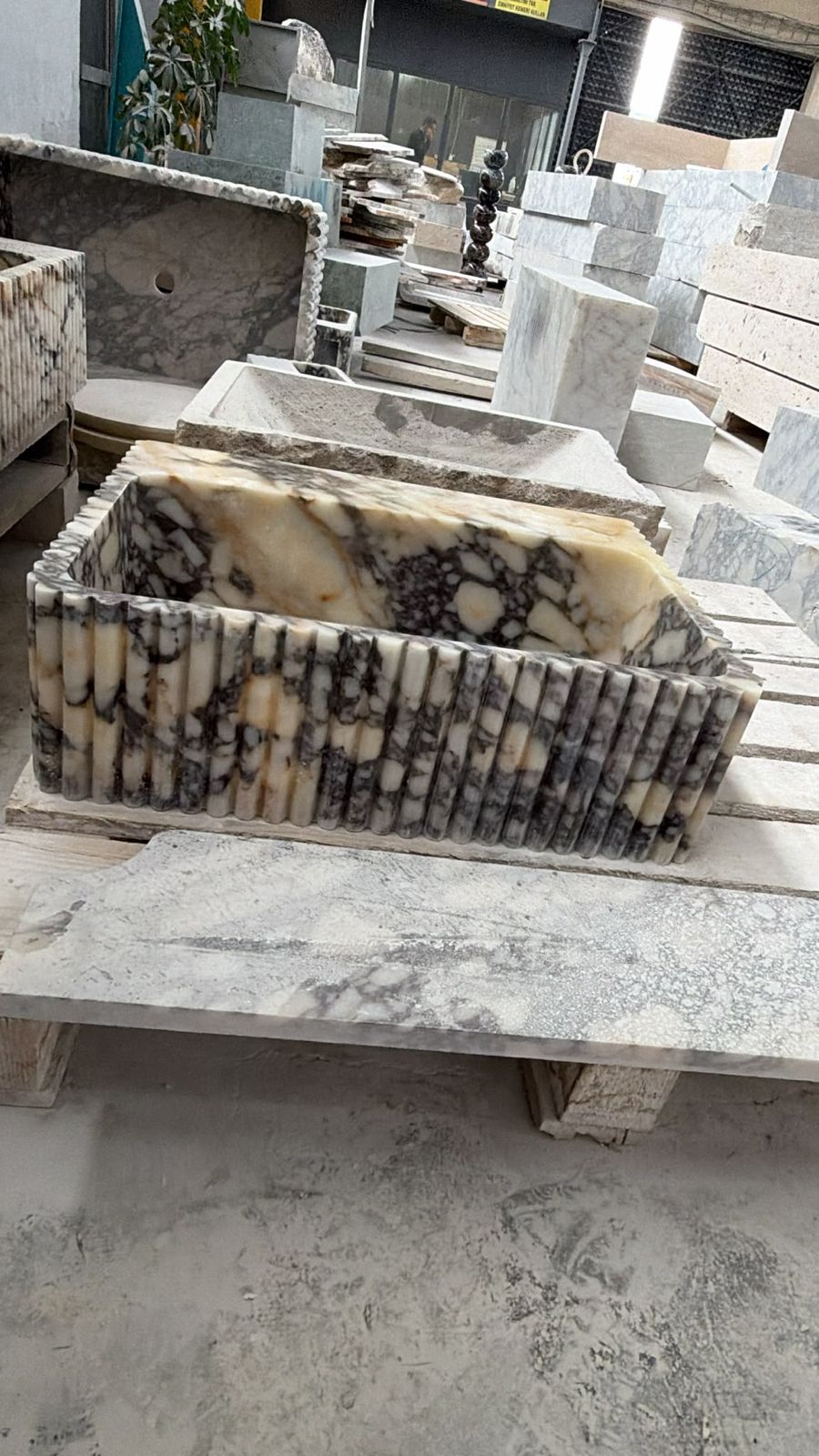 For Vera – Calacatta Viola Marble Sink